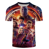 Avengers movie printed