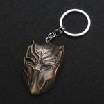 Black Panther's Head Key Chain