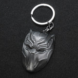Black Panther's Head Key Chain