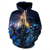Avengers Colored Hoodie
