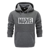 White Marvel Hoodie