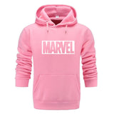 White Marvel Hoodie