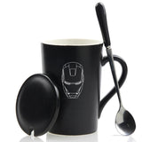 Iron man Cup with Spoon
