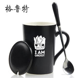 Iron man Cup with Spoon