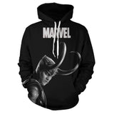 Black Marvel Hoodie