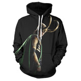 Black Marvel Hoodie