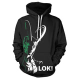 Black Marvel Hoodie