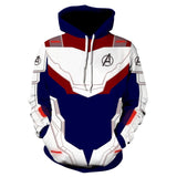 Captain America Style Hoodie