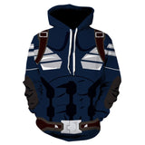 Captain America Style Hoodie