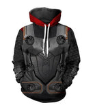 Captain America Style Hoodie