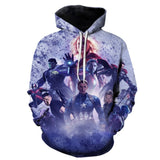 Red Marvel Hoodie