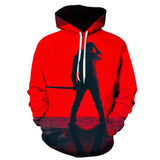 Red Marvel Hoodie